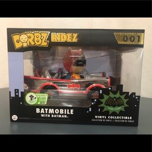 Funko Dorbz - Batmobile w/Batman (Chrome) - LE 500